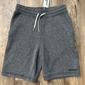 Smartwool Recycled Terry Merino Wool Blend Shorts Size XS Charcoal Gray